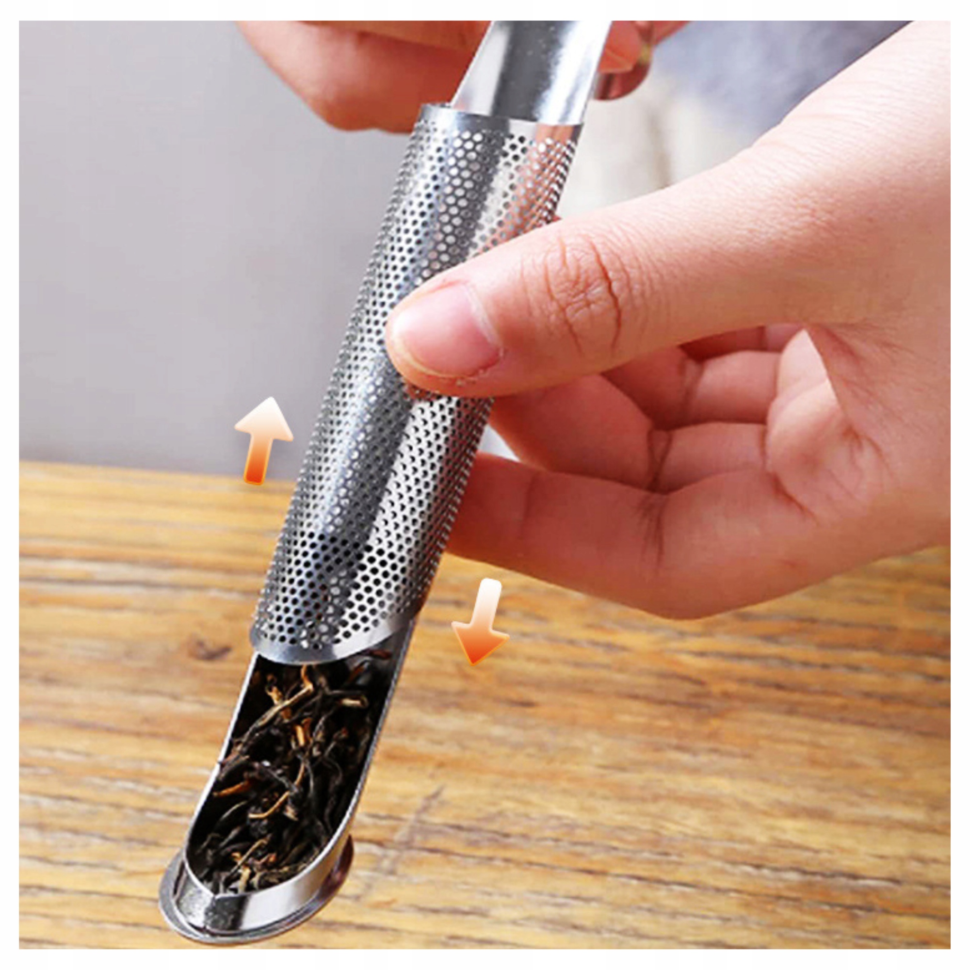 Zaparzacz Sitko do parzenia kawy herbaty ziół STAL Informacje dodatkowe możliwość mycia w zmywarce