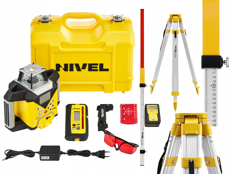 Niwelator laserowy Nivel System NL740R ZESTAW