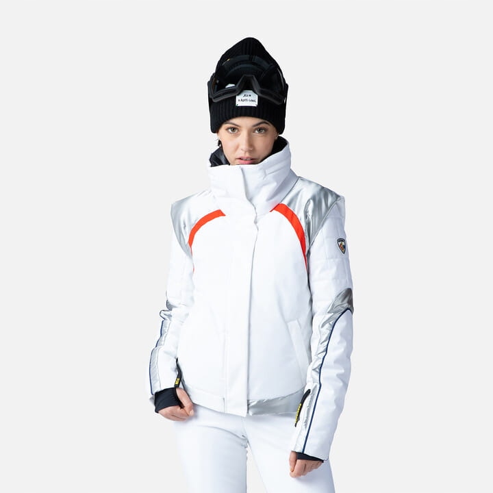 Lyžiarska bunda Rossignol W Lunar Ski Jacket biela - M
