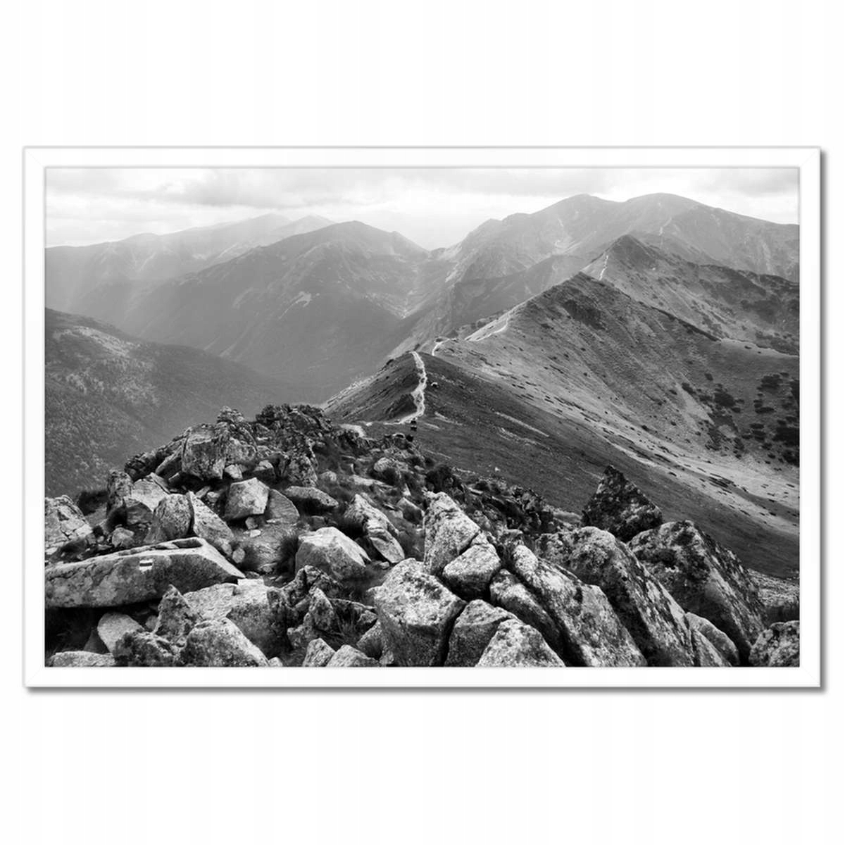 Plakáty v rámu 60x40 Tatry Polské hory Pohled