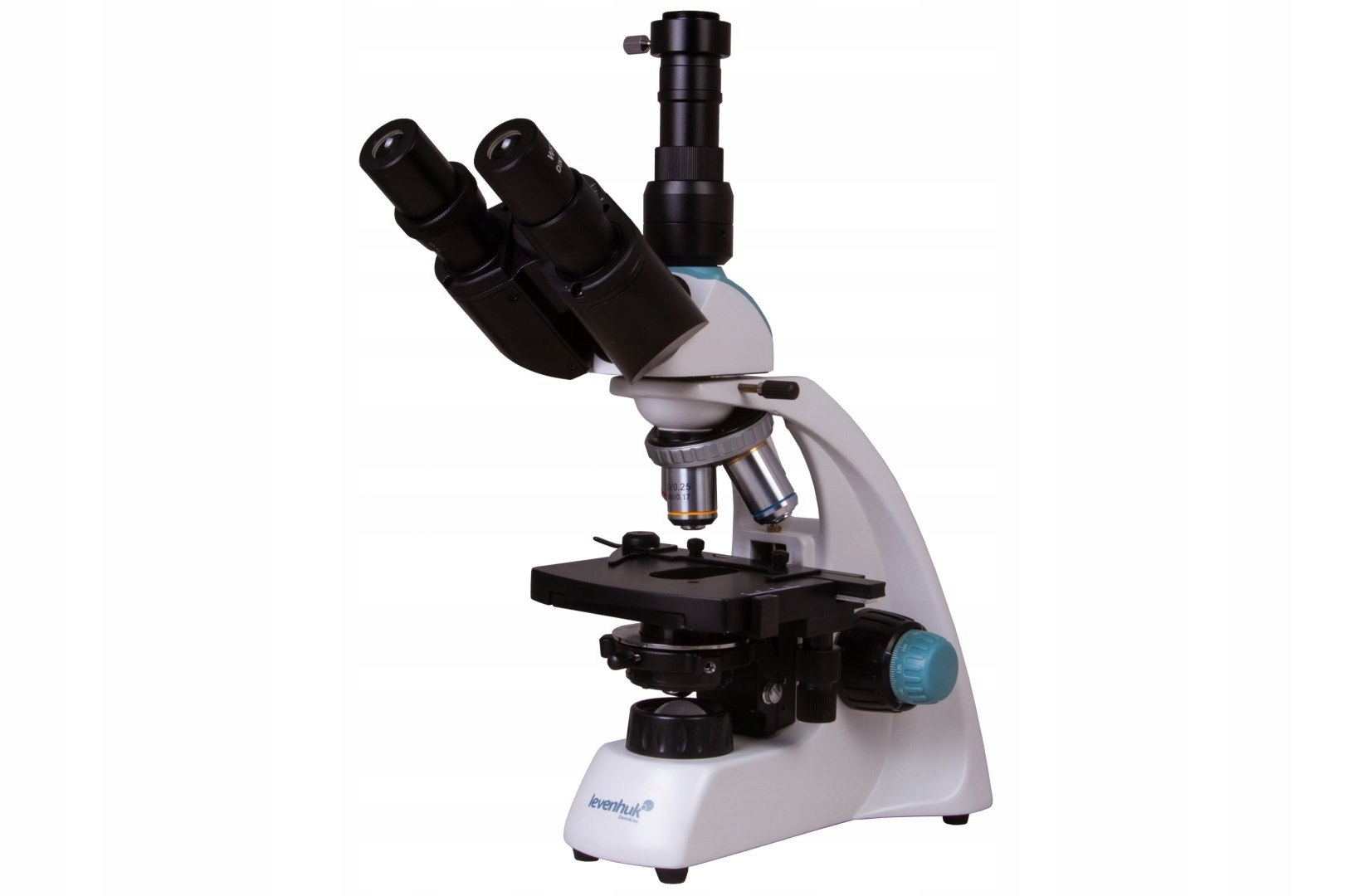 Trójokularowy mikroskop Levenhuk 400T