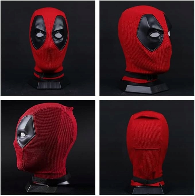 MASKA DZIANINOWA DEADPOOL WADE WILSON COSPLAY KOSTIUM NA HALLOWEEN Płeć uniseks