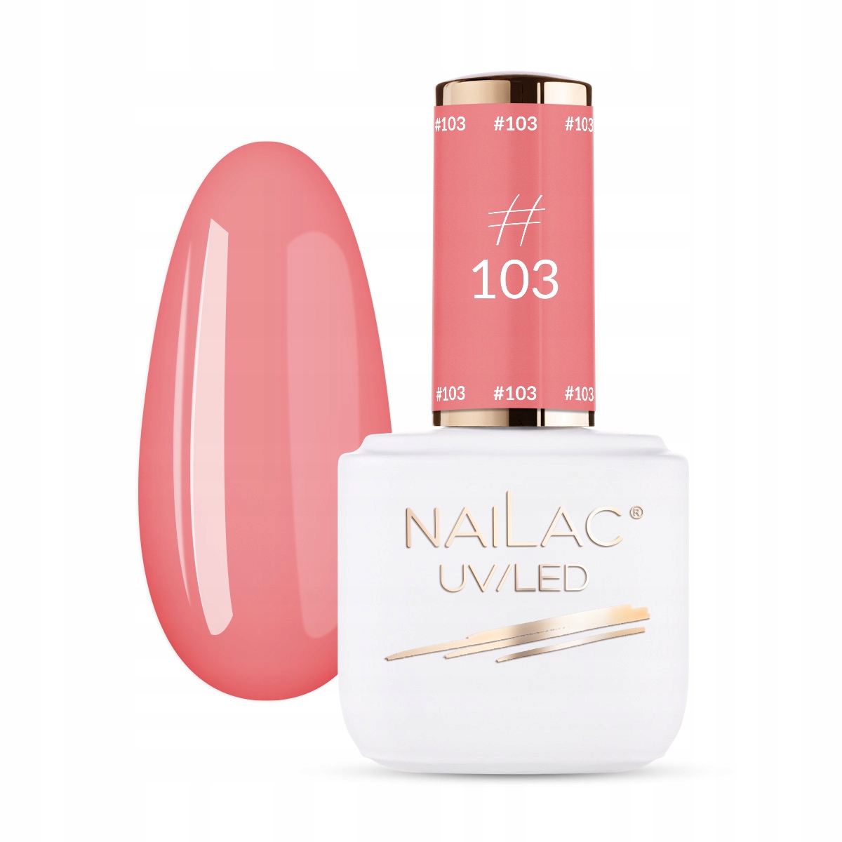 

#103 Lakier hybrydowy NaiLac 7ml
