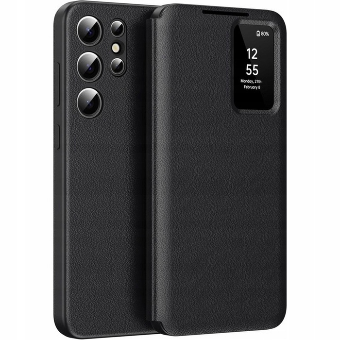 Etui portfel z klapką pokrowiec case Smart View do Samsung Galaxy S25 Ultra