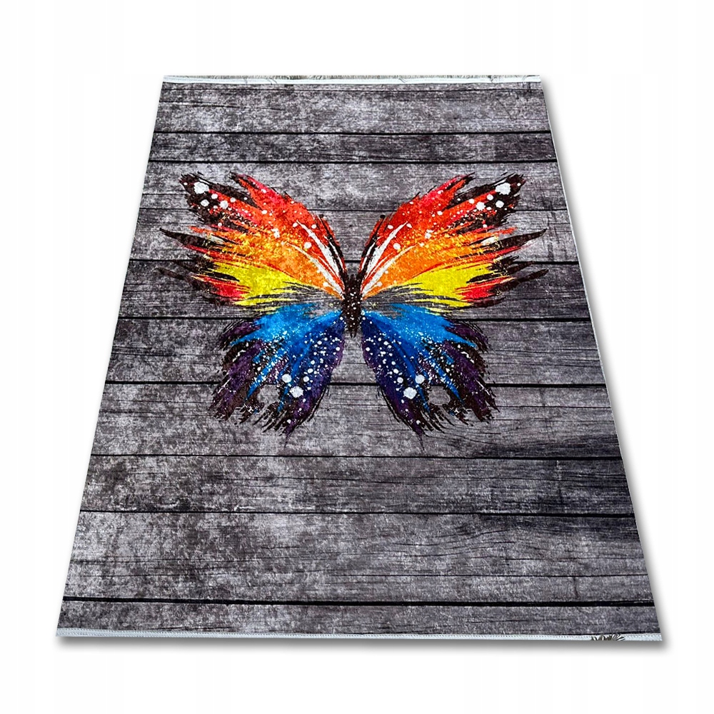 Barevný Protiskluzový Koberec 120x170 Dětský MIX Vzorů