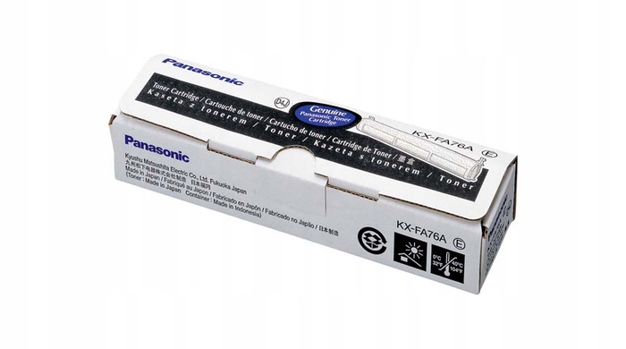 Originální černý toner Panasonic KX-FA76A KXFA76A