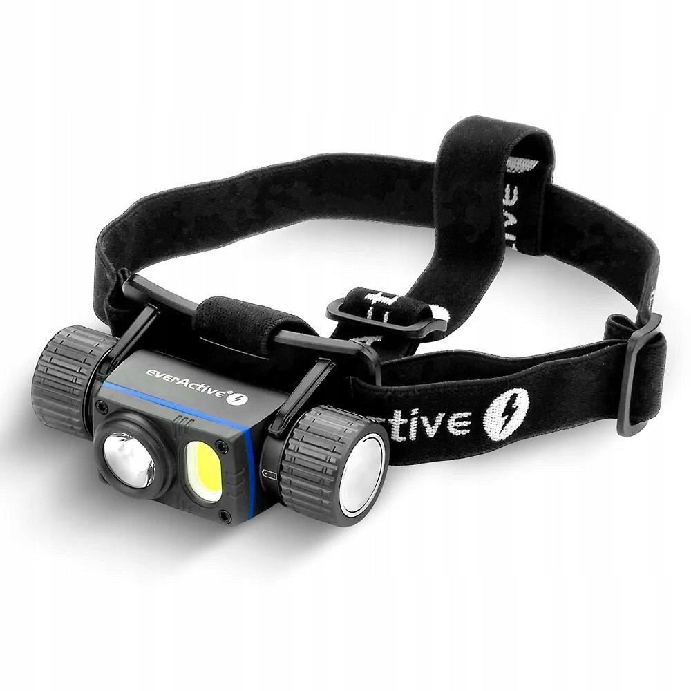 Latarka czołowa czołówka everActive Led Osram 2000lm IPX8 21700 (HL-2000R)