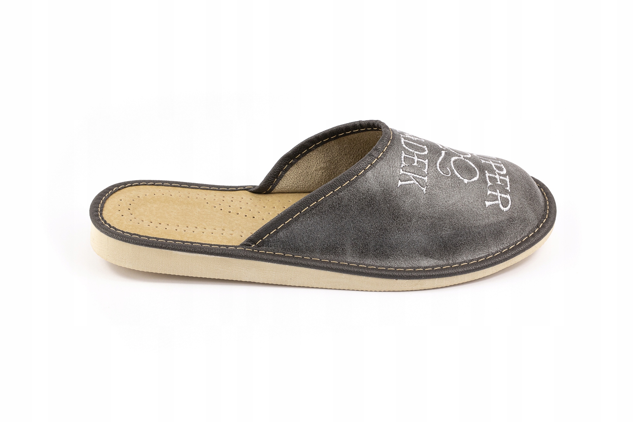 Pantofle, kapcie męskie Super Dziadek na PREZENT Marka inna