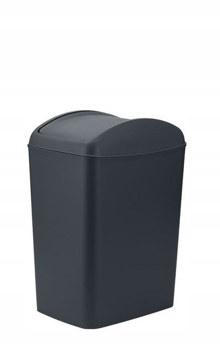 

Kosz uchylny Slim 5l śmieci odpadki antracyt wąski