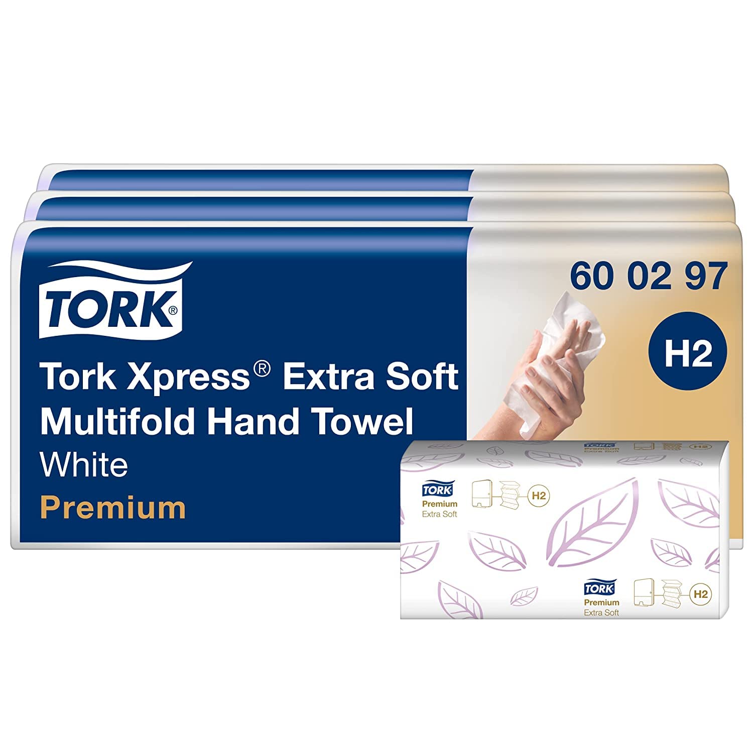 Tork Xpress Multifold ručníky bílé H2, 21 x 100 ubrouků
