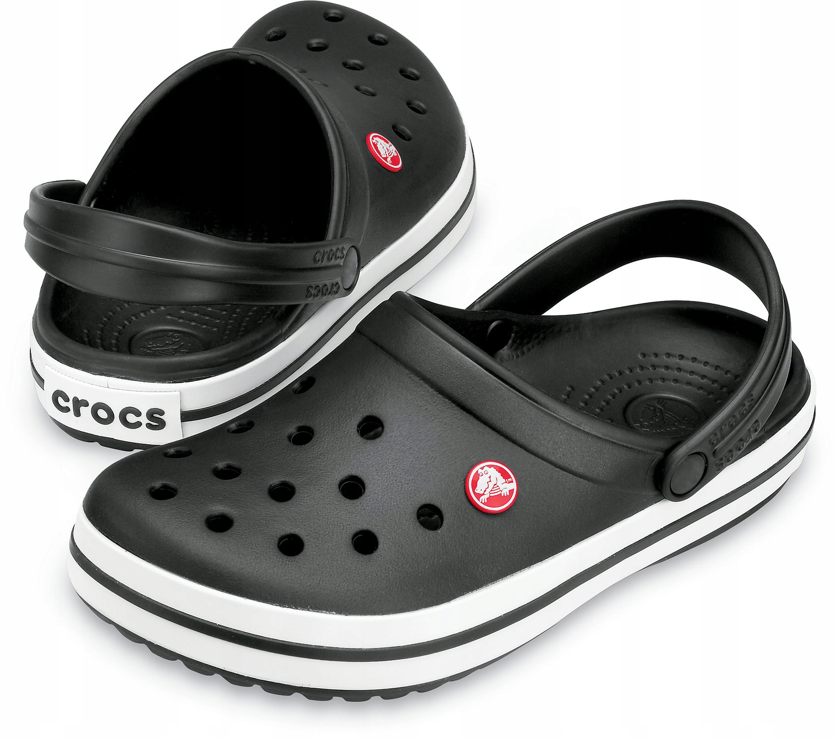 Crocs nazouváky Pánské sandálky Crocband 11016-001 černé 45-46