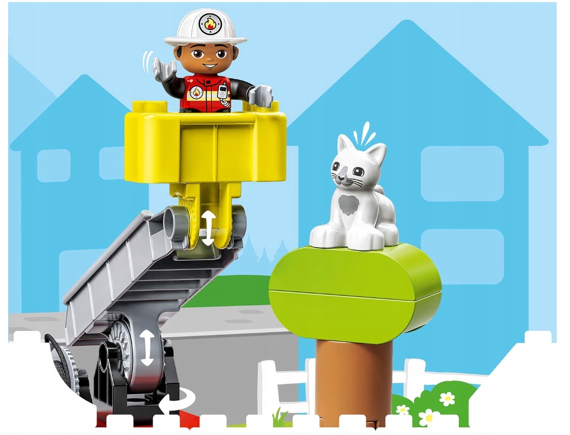 Lego DUPLO Rescue Wóz strażacki 10969 Seria Straż i policja