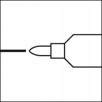 Przemysłowy marker lakierowy 8750, Biały EDDING Kod producenta 4-8750049