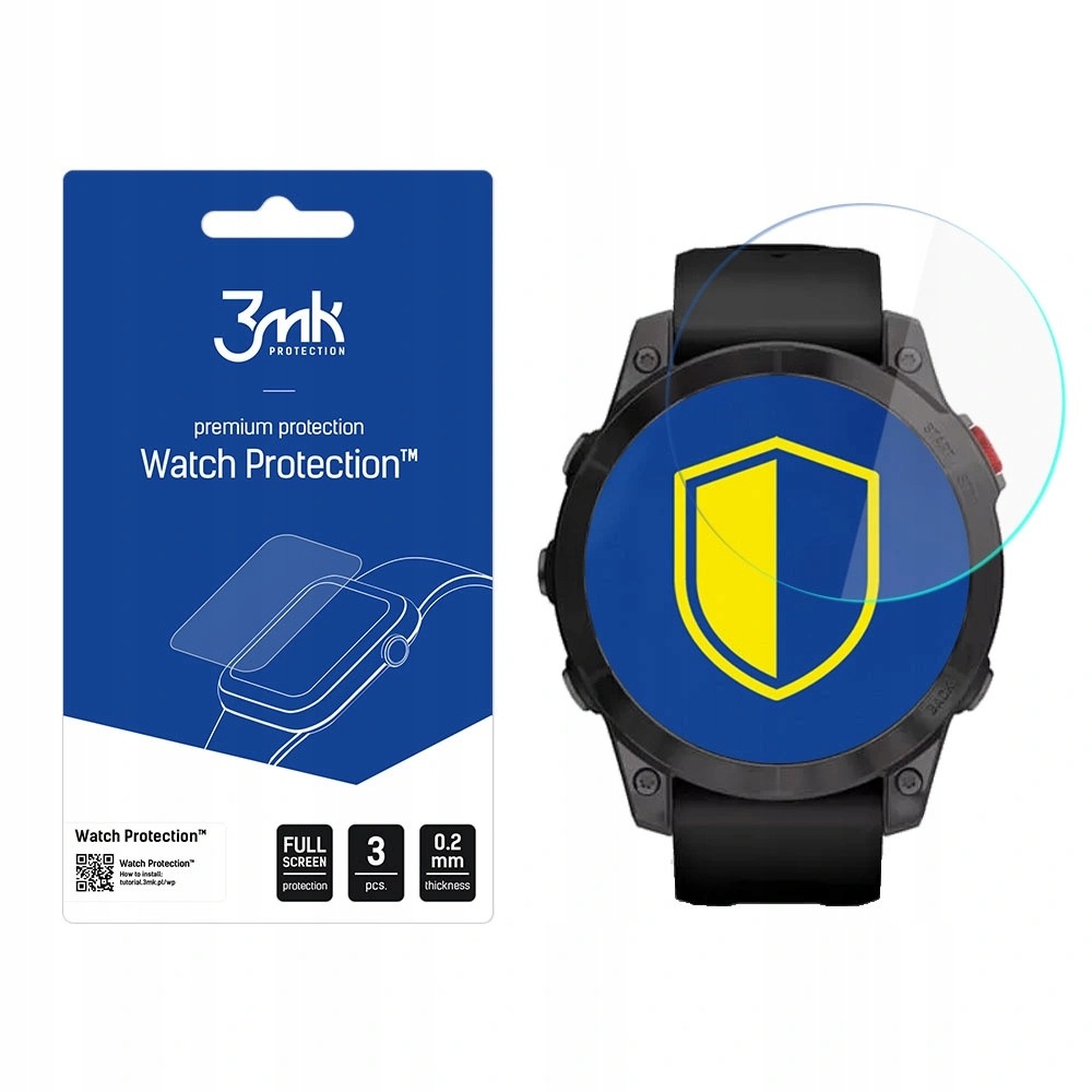 Szkło hybrydowe 3mk Watch Protection FlexibleGlass Lite Garmin Epix 2
