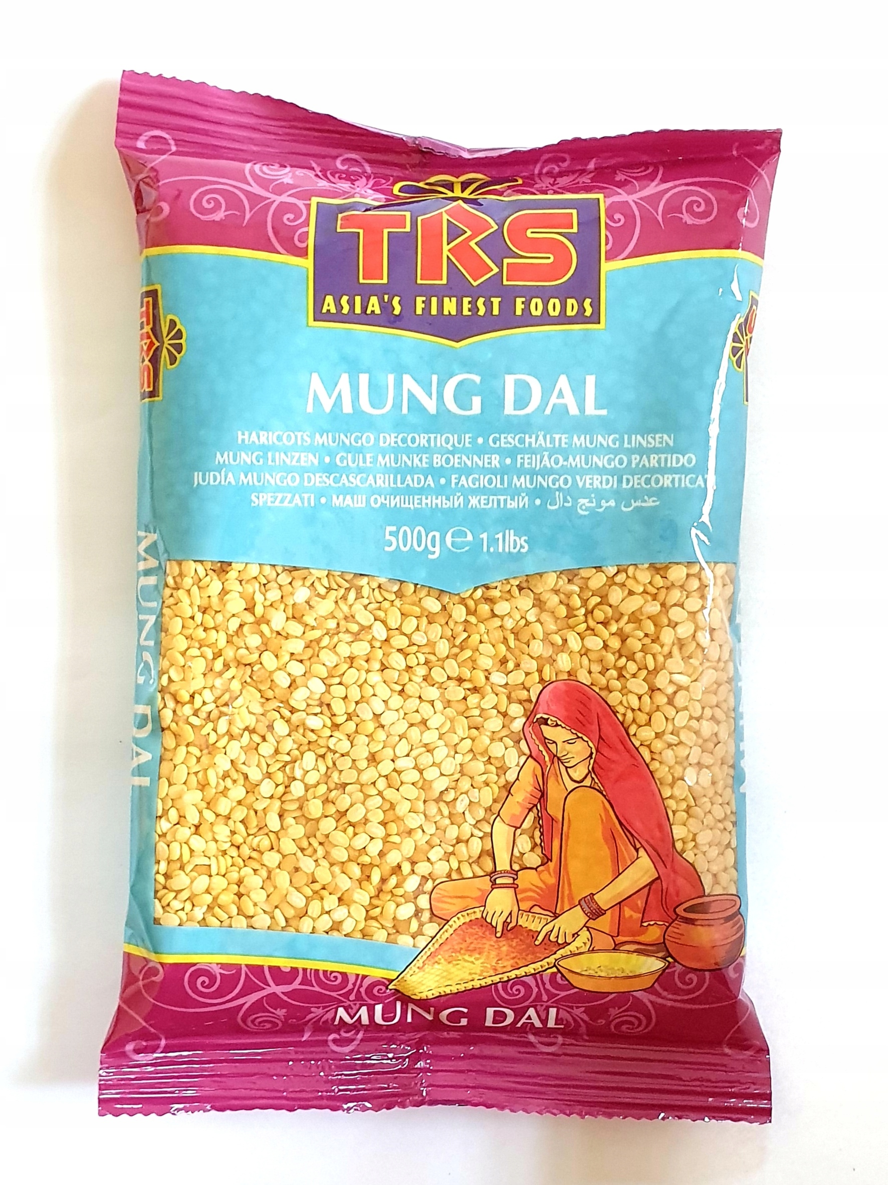

[amg] Fasola Mung Dal Łuskana 500g Trs