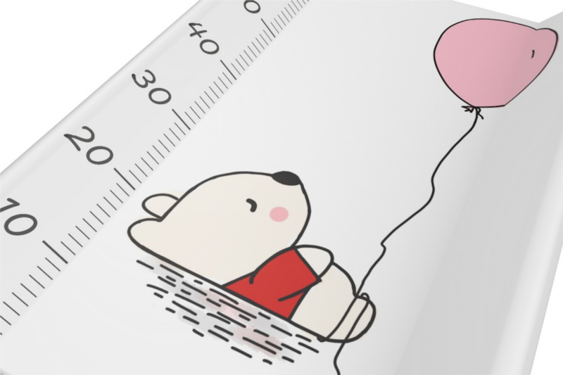 USZTYWNIONY PRZEWIJAK 70x47 ŁÓŻECZKO MIŚ Z BALONEM Kod producenta CZAS BOBASA 2 0240