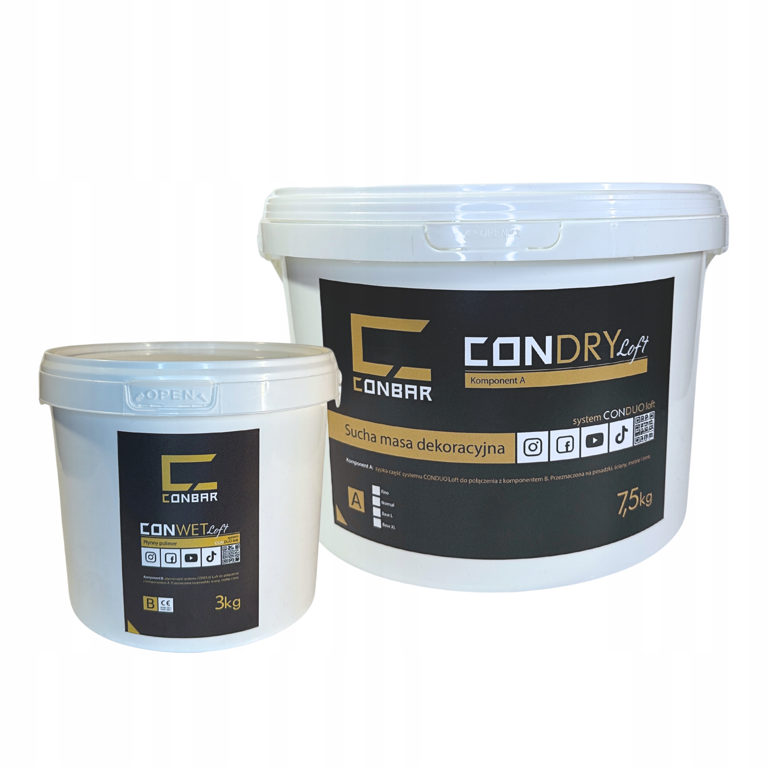 Dvojzložkový dekoratívny mikrocement na podlahy, schody, steny 10,5 kg