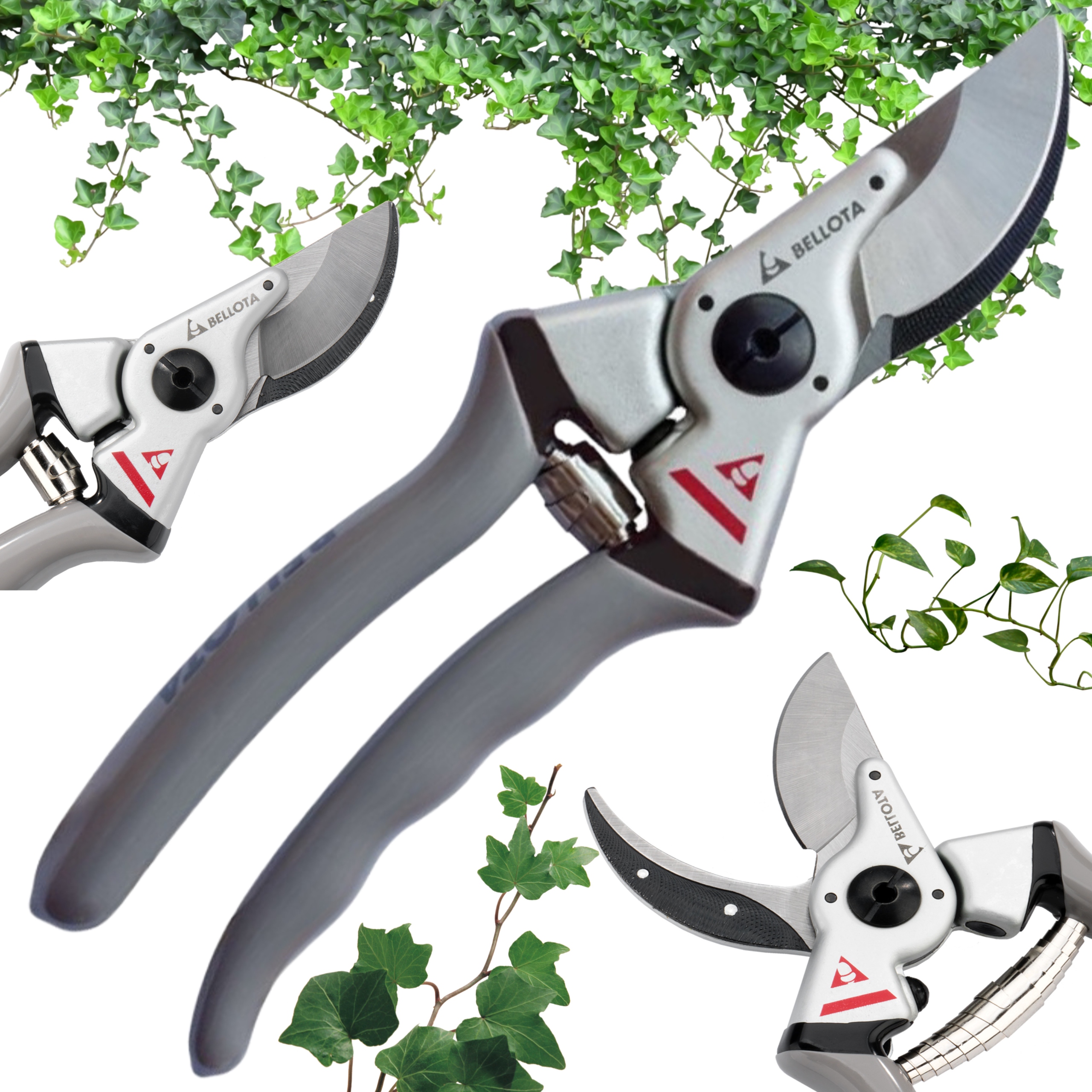 Sekator Nożyce Bellota Ogrodowe Jednoręczne Do Pędów Gałęzi Krzewów Ostre