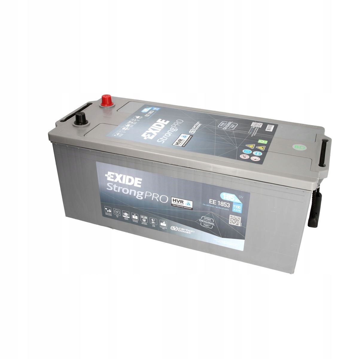 EE1853 - Акумулятор Exide 12V 185AH / 1100A STRONGPRO HVR L+