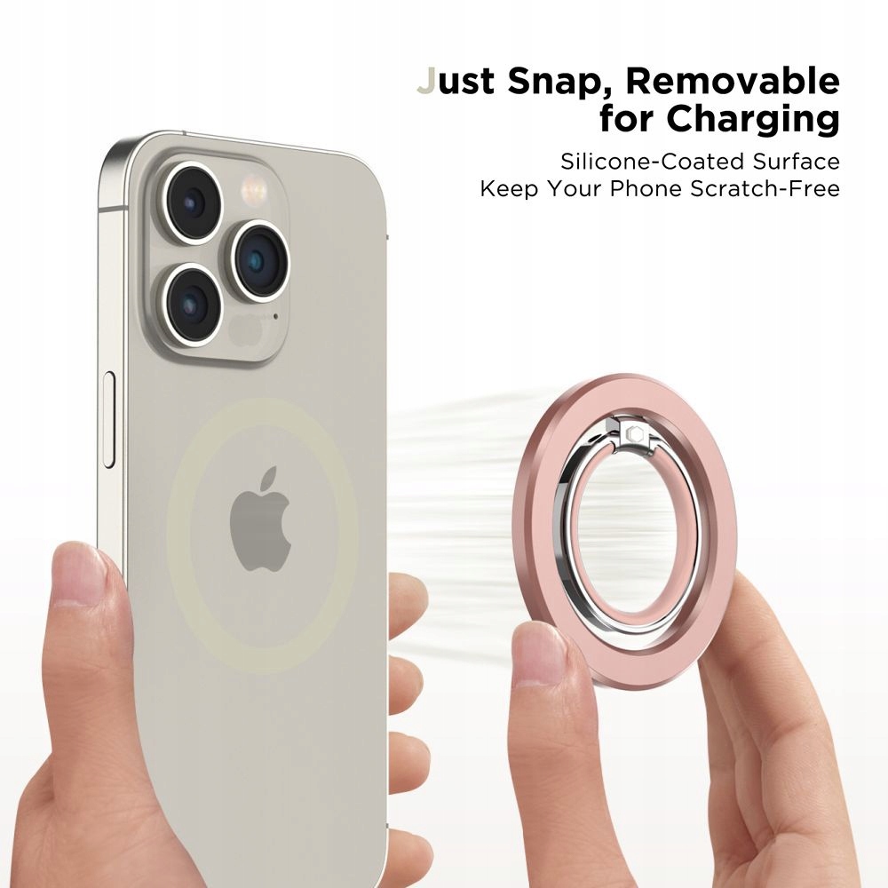 TECH-PROTECT MMR300 MAGNETIC MAGSAFE PHONE RING ROSE GOLD Marka Tech-protect