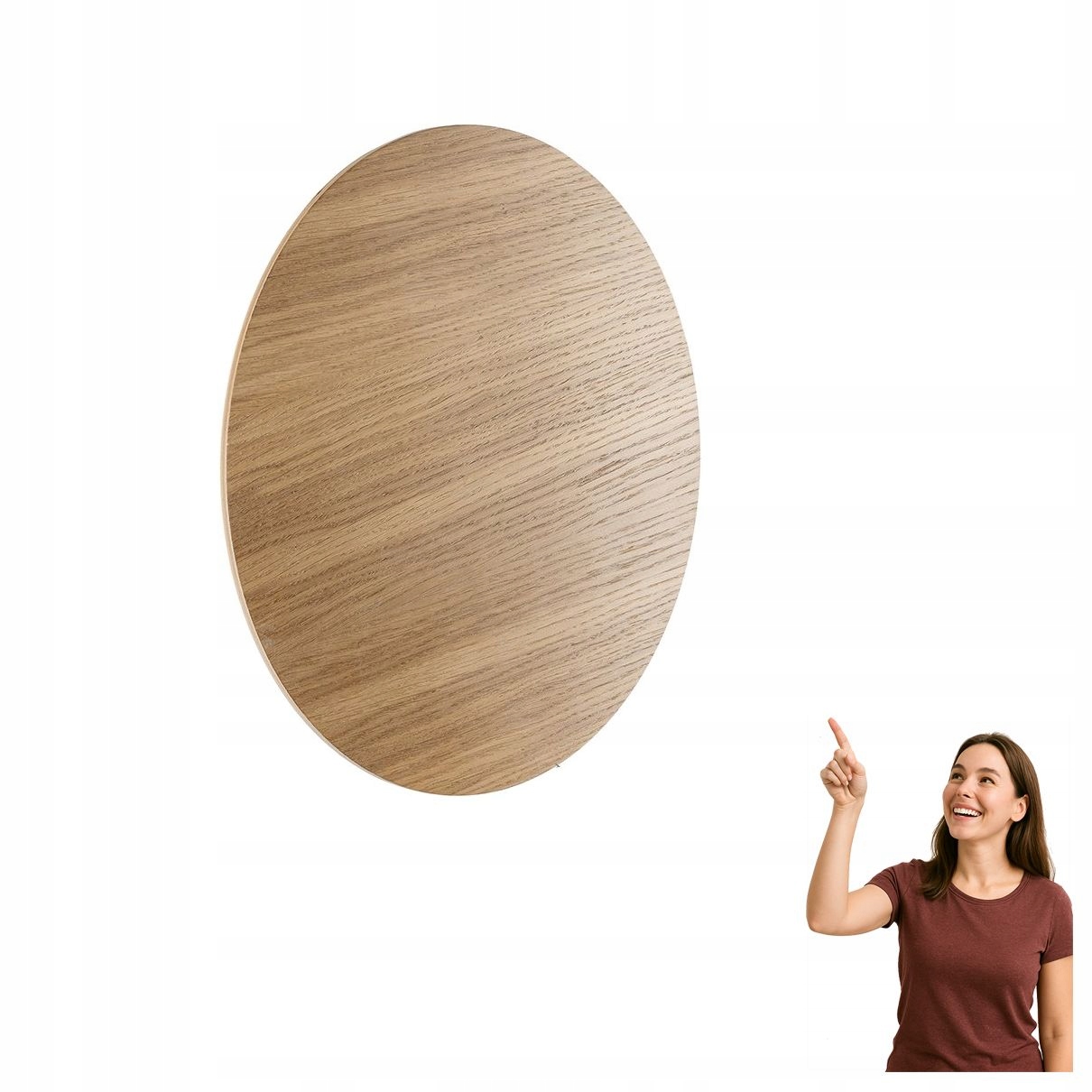 Nástenné svietidlo Luna Wood 5449 Tk Lighting
