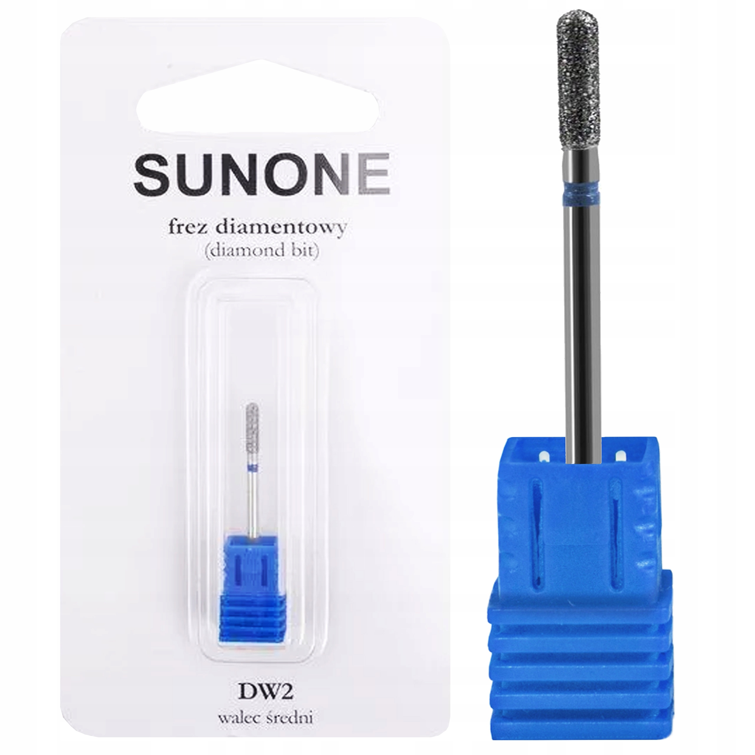 

Uniwersalny Frez Diamentowy do Skórek Średni Walec