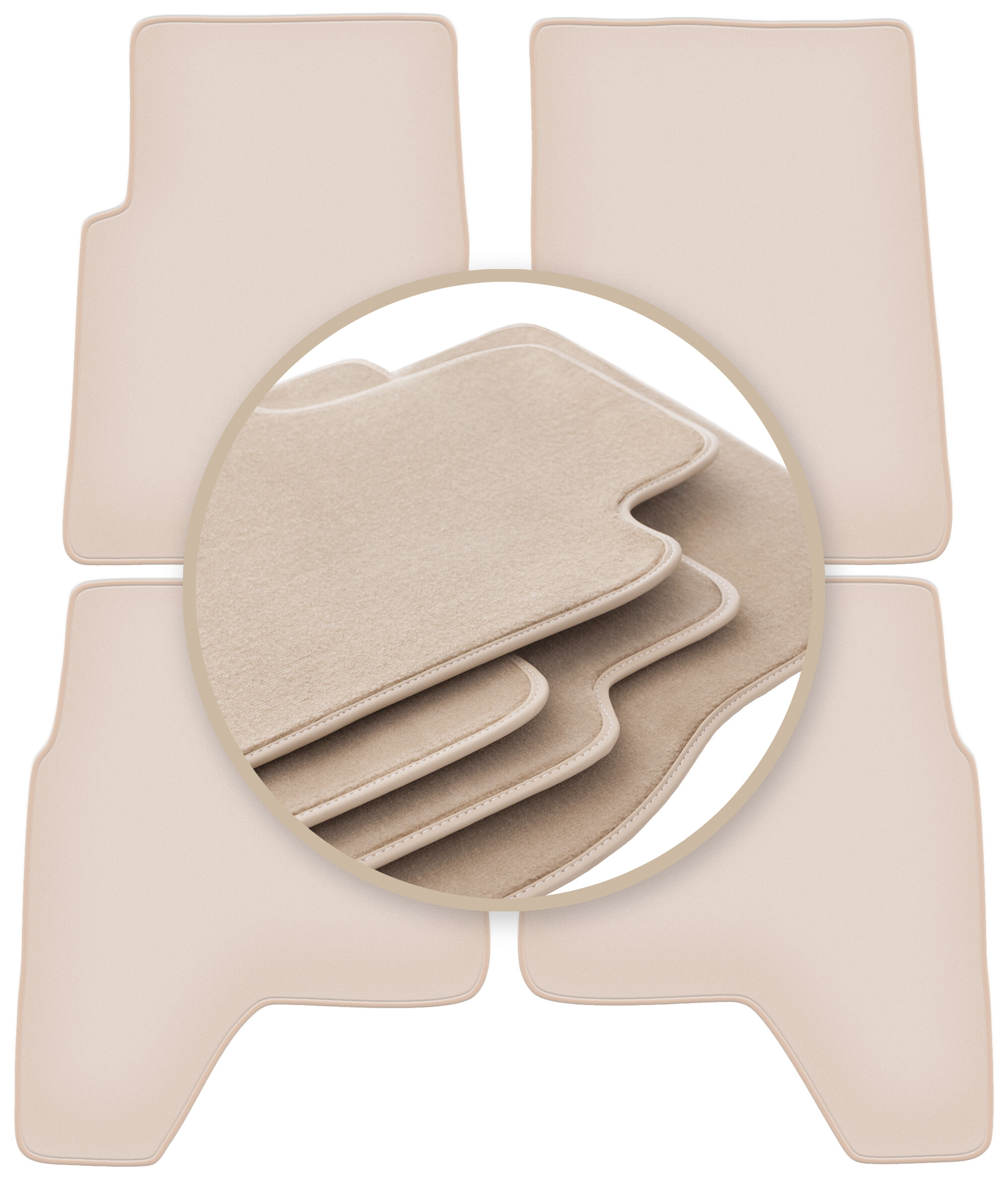 Velúrové koberčeky 10 mm Premium pre: Hyundai Galloper terénne 1991-2003