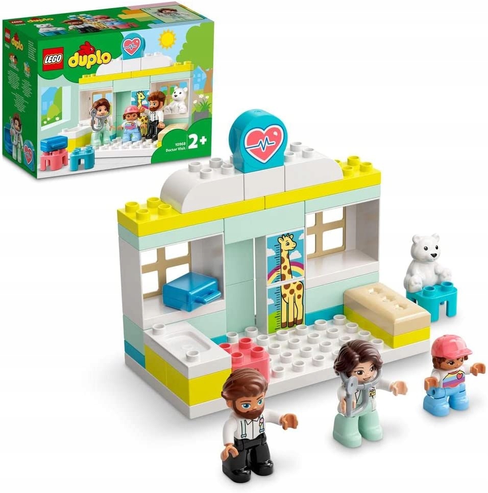 LEGO DUPLO WIZYTA U LEKARZA 10968 NA PREZENT 24H Bohater brak