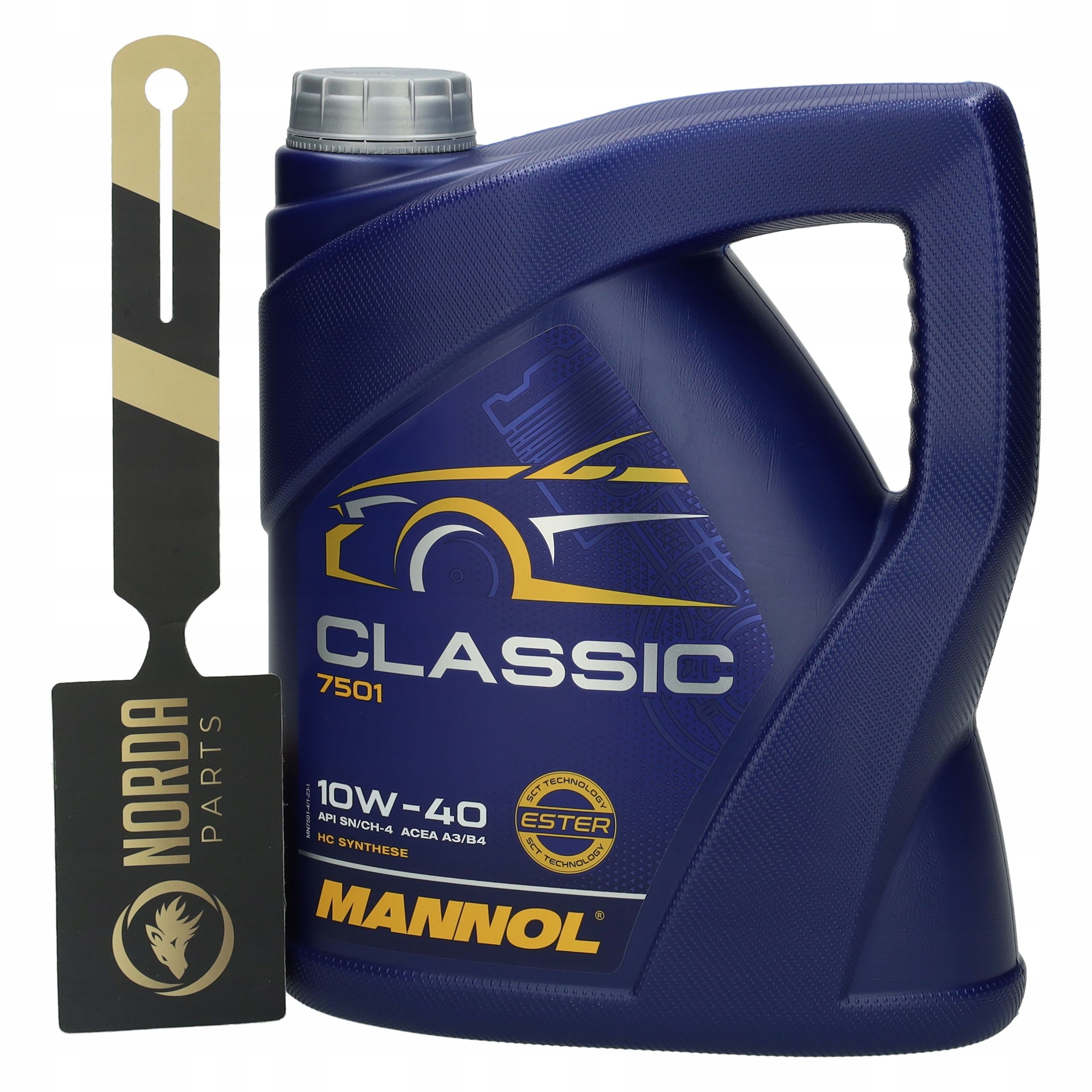 Olej 10w40 Silnikowy Sct Mannol Classic 7501 4l Mb 229.3/229.1 Jaso MA2
