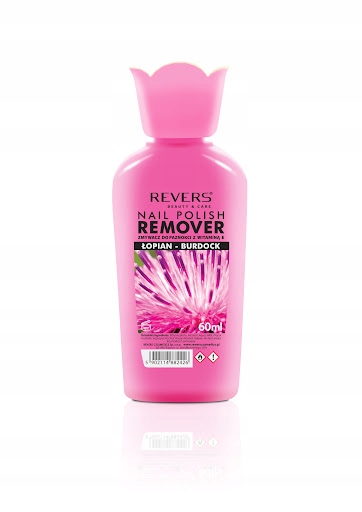 

Revers Ziołowy zmywacz do paznokci z łopianem 60ml