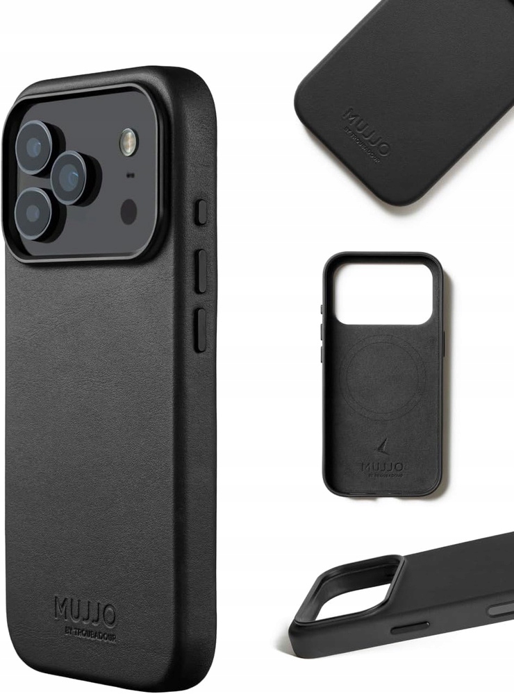 Mujjo Leather MagSafe puzdro Kožené puzdro obal pre iPhone 17 Pro