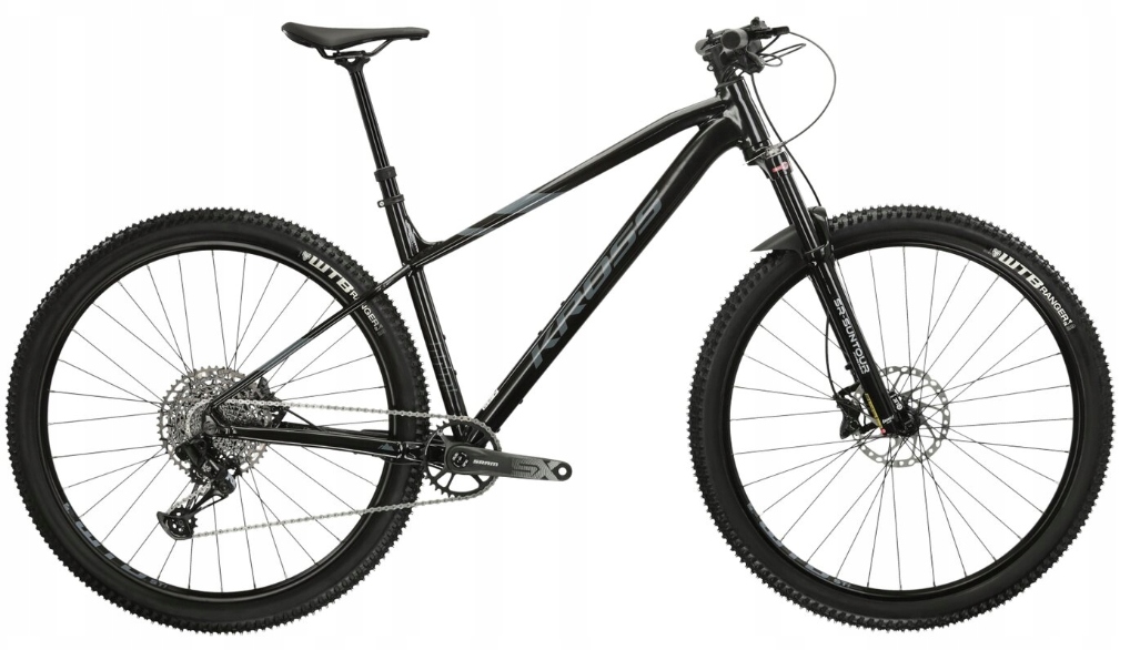 Rower górski męski Kross Level 6.0 29 L(18") czarny/szary połysk