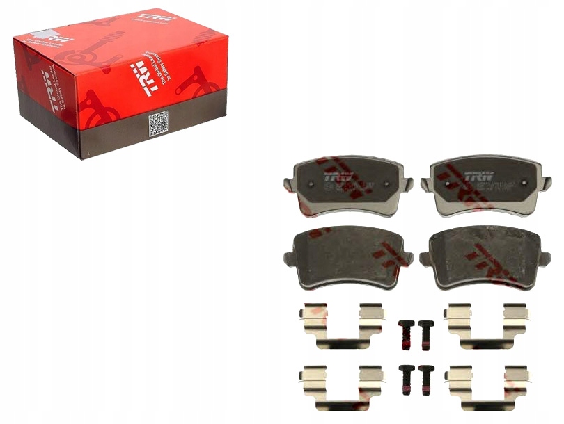 Brzdové Destičky Vw Zadní A4 A5 Q5 07- Trw Asistent Kolize #34