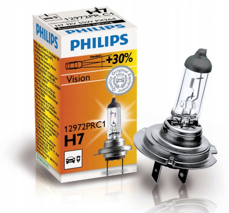 Philips Żarówka H7 Vision 55W