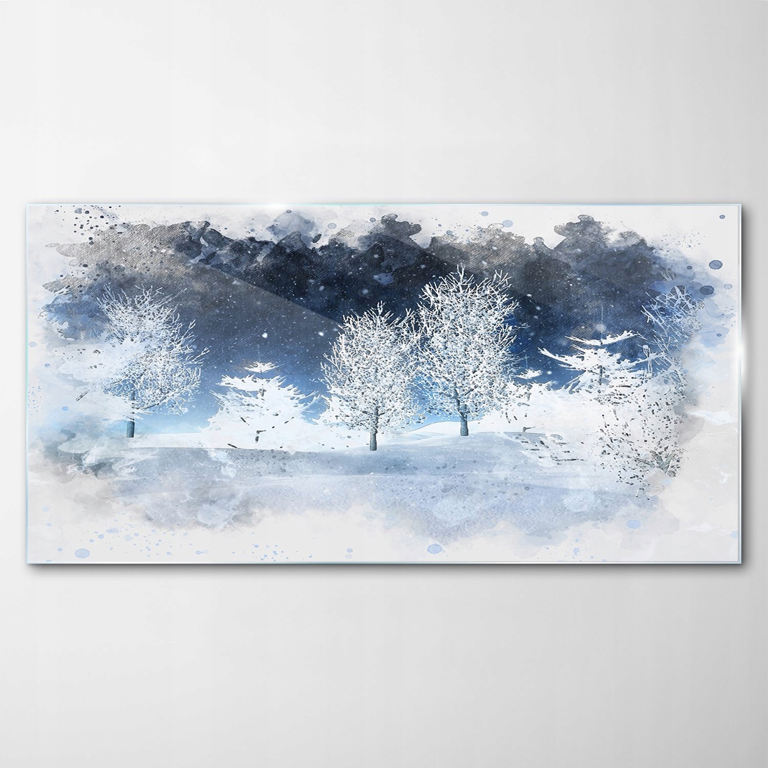 

Hartowany Obraz Szklany Akwarele Krajobraz 120x60