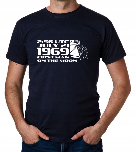 

koszulka First Man On The Moon prezent