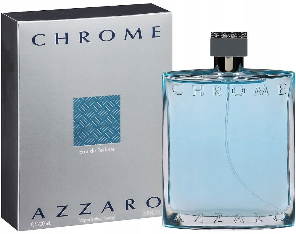 Azzaro Chrome Toaletní Voda Pro Muže 200 ML Sprej [parfém]
