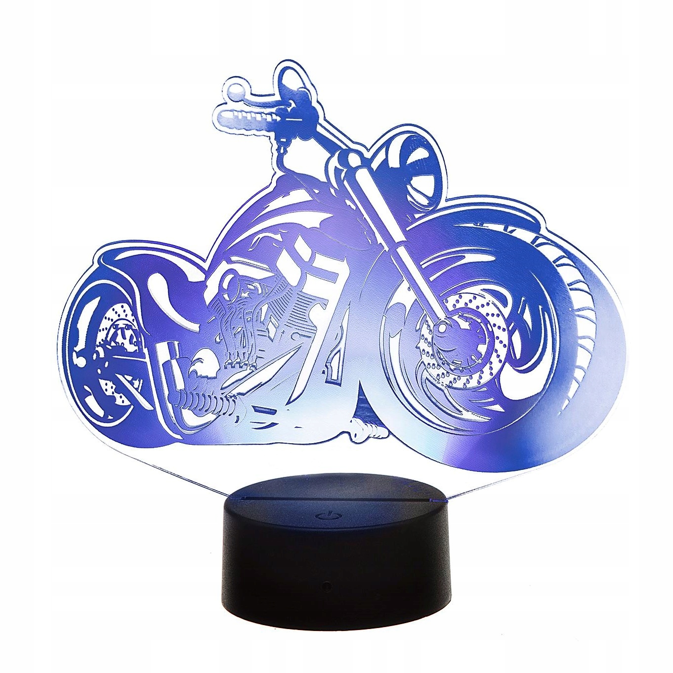 

Lampka Nocna 3D Led Motocykl Pilot MIX Kolorów