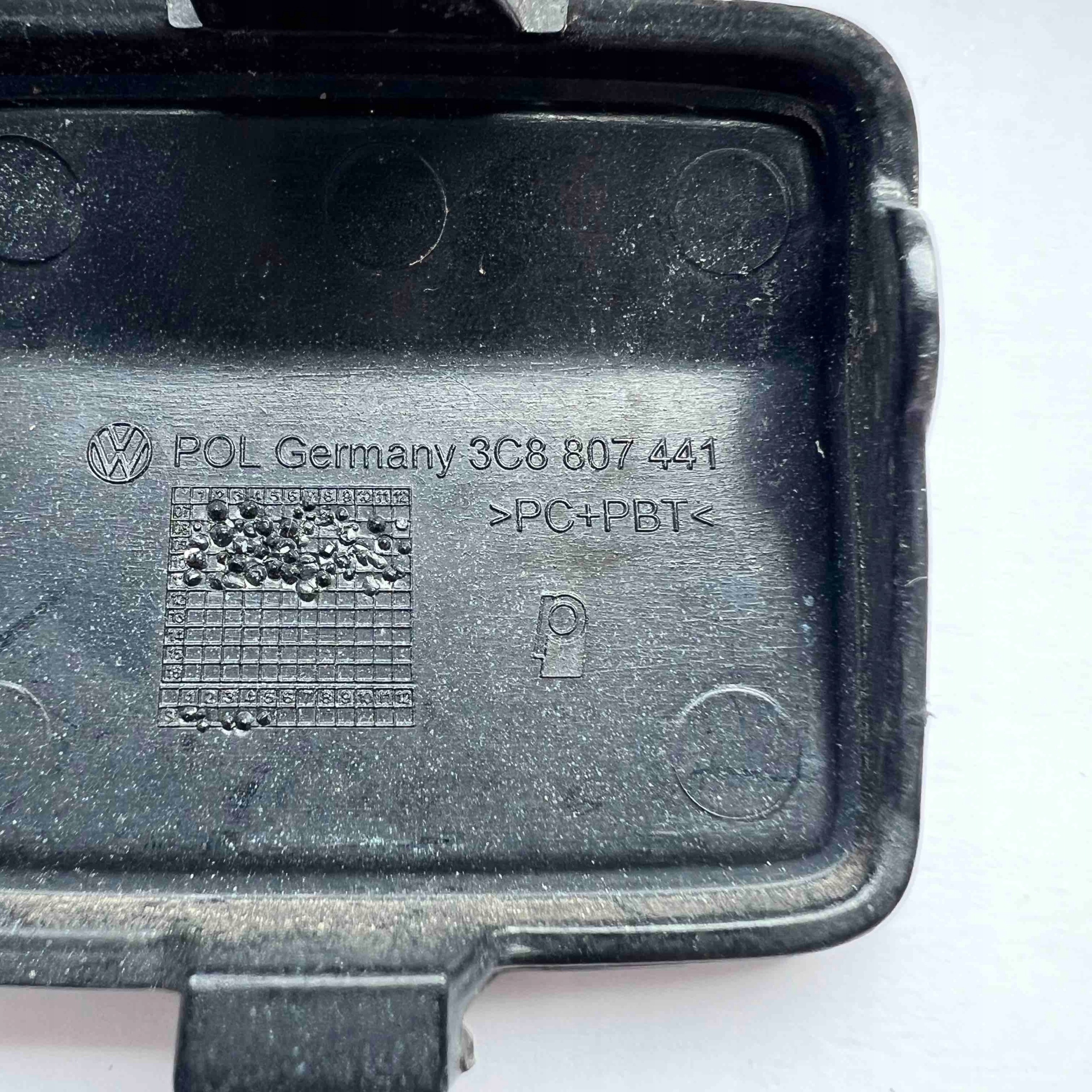 VW PASSAT CC 08-12 Abschleppöse HOLOWNICZEGO heck 3C8807441