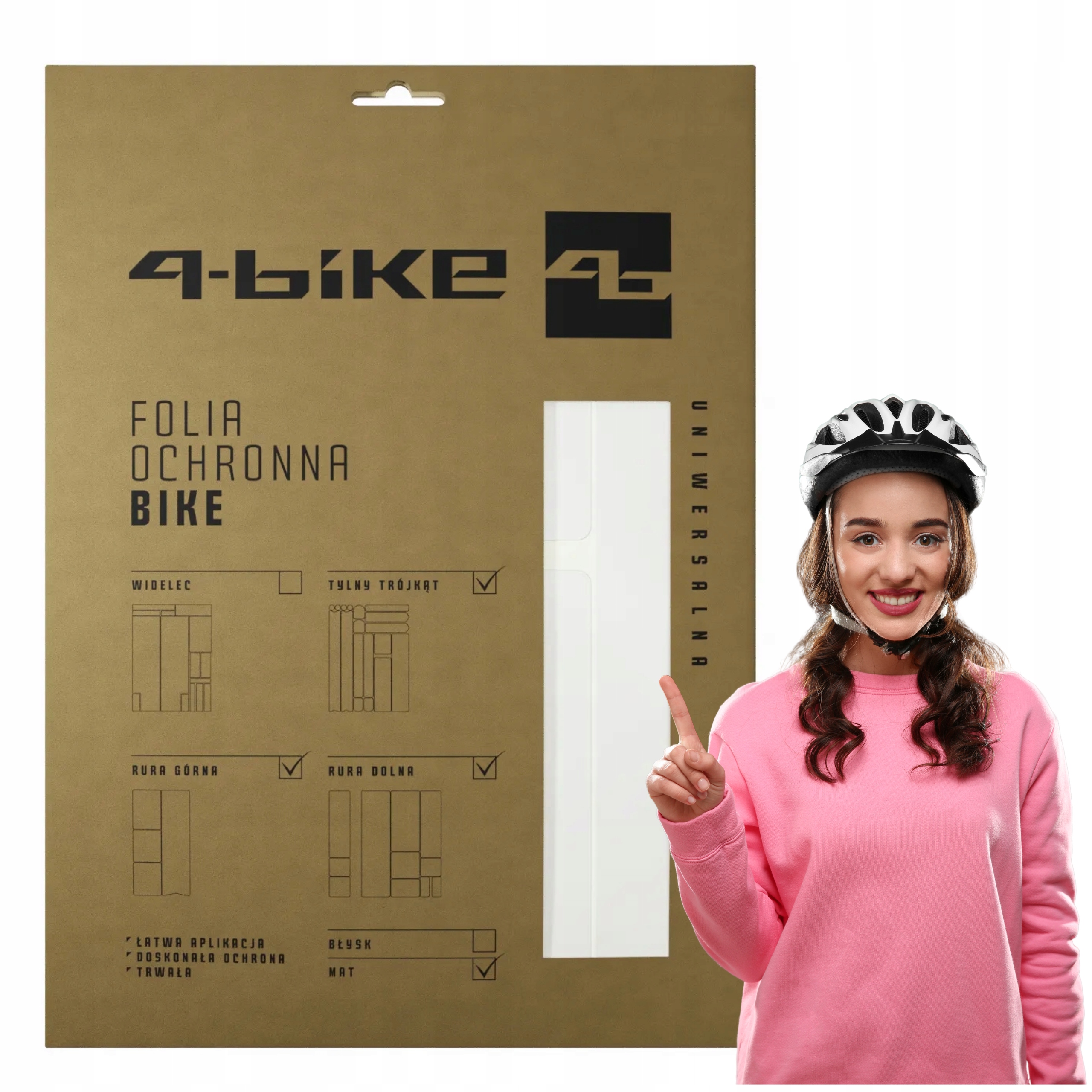 Folia ochronna na rower bike mat standard Full Samoregenerująca