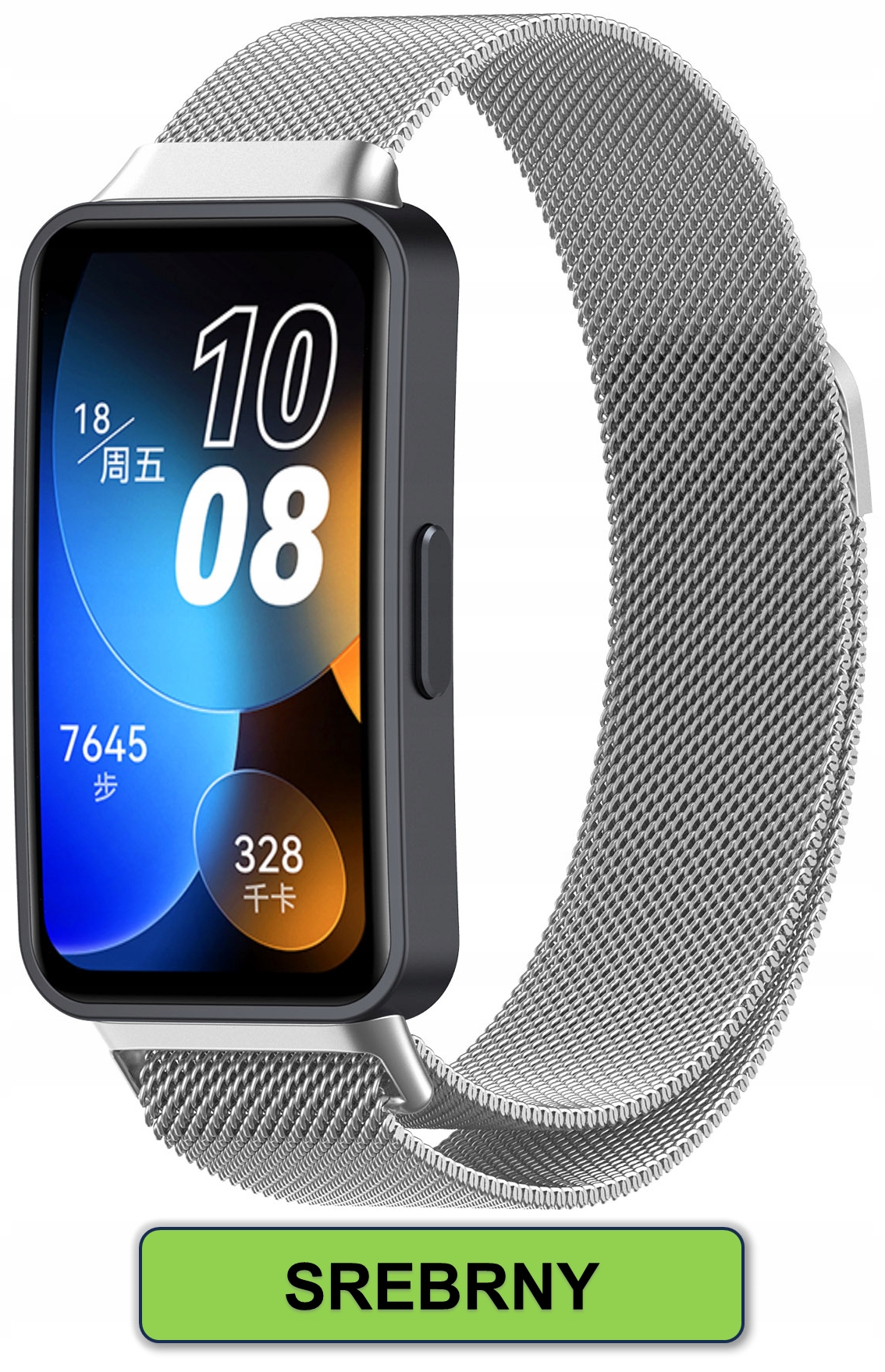 PASEK OPASKA BRANSOLETA DO HUAWEI BAND 8/9/10 DUŻO KOLORÓW NAJWYŻSZA JAKOŚĆ Kolor czarny