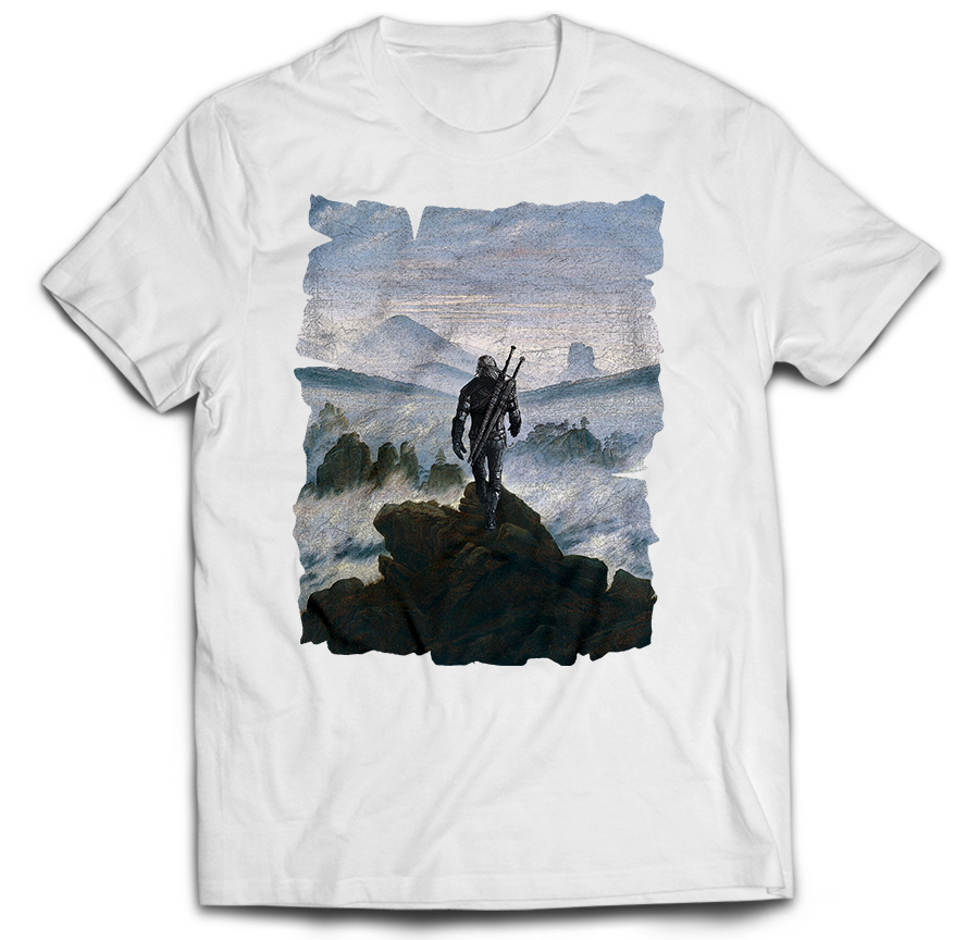 

Tshirt Geralt Wędrowiec Nad Morzem Mgły 11/12 Lat