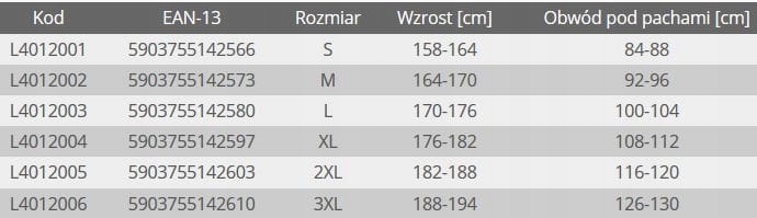 LAHTI PRO Bluza polar roboczy roz. XL /L4012004/ Model L40120