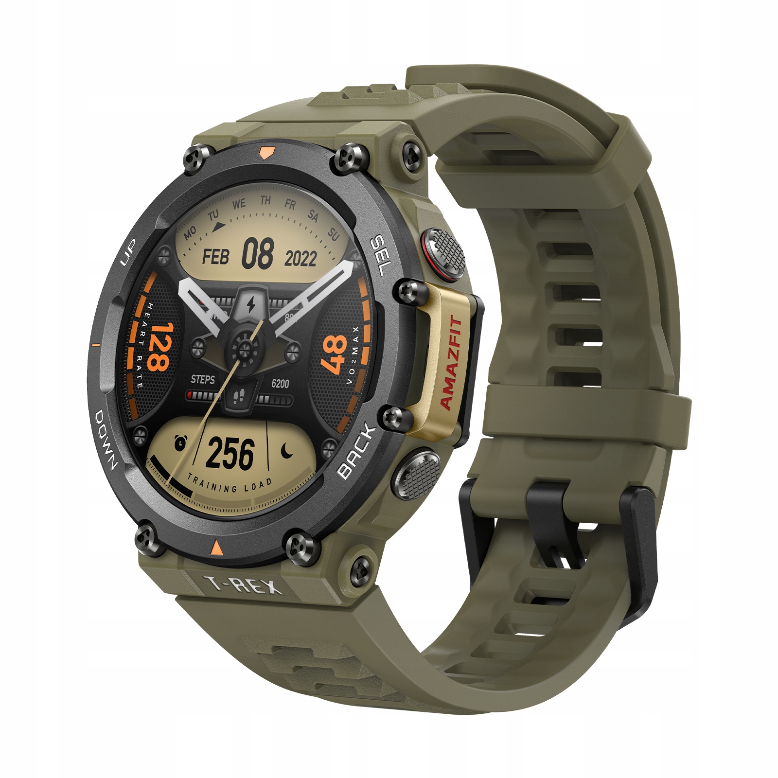 Smartwatch Amazfit T-Rex 2 Wild Green
