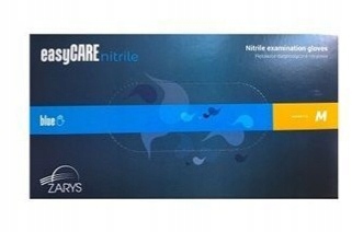Rękawiczki nitrylowe Zarys easyCARE r. M 100 szt.