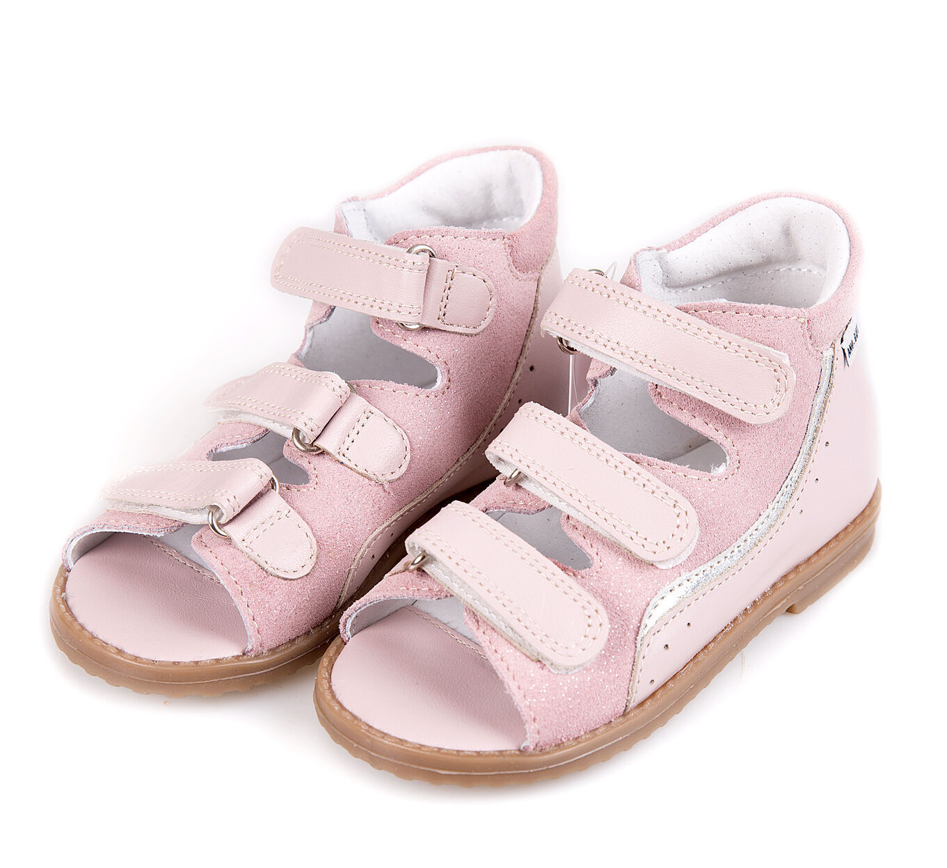 SKÓRZANE SANDAŁY DZIECIĘCE PROFILAKTYCZNE Z OBCASEM THOMASA ANI-BUT R27 Kod producenta 245