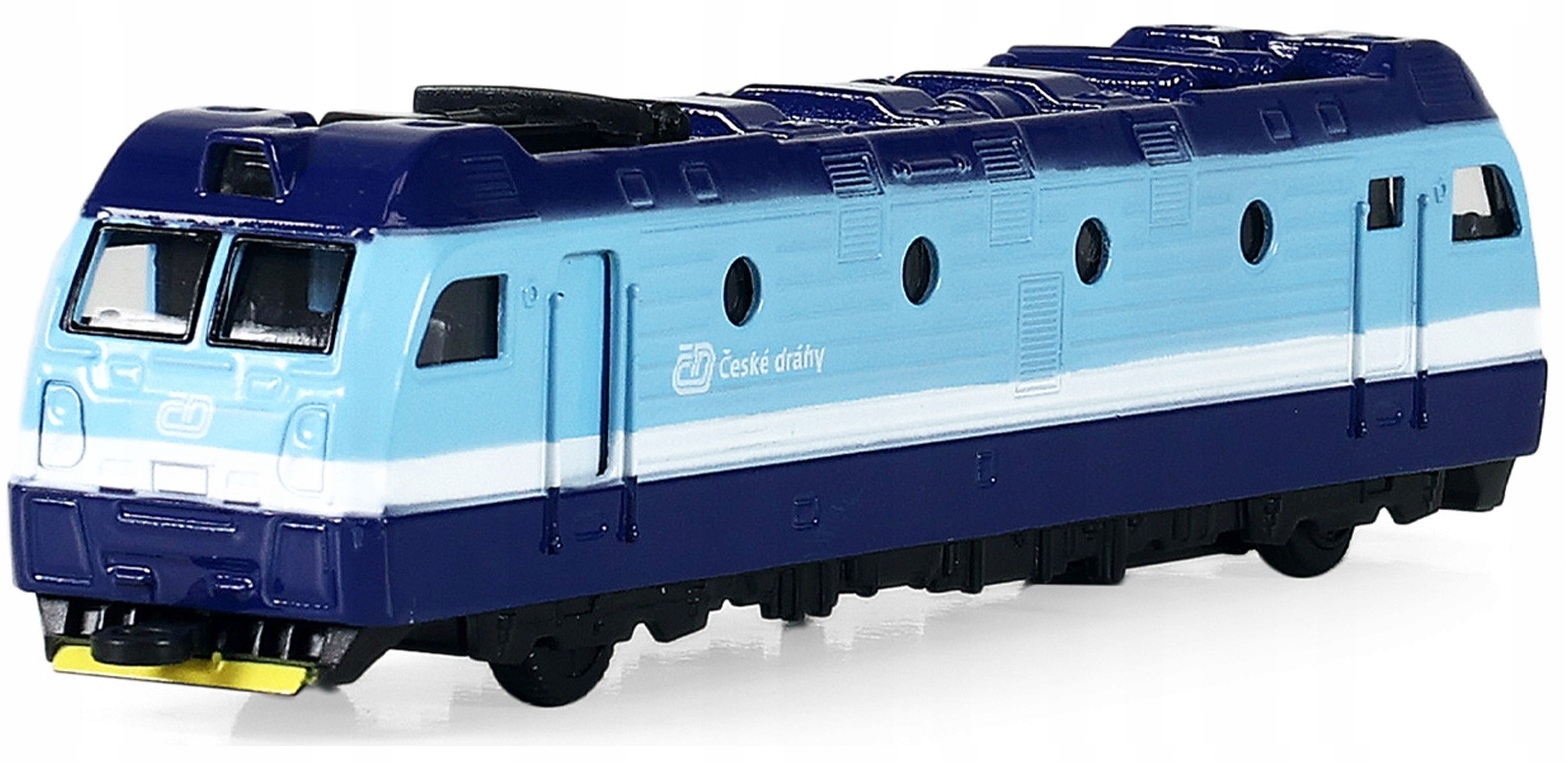 

Metalowa Lokomotywa Pociąg Czeski Ceske Drahy