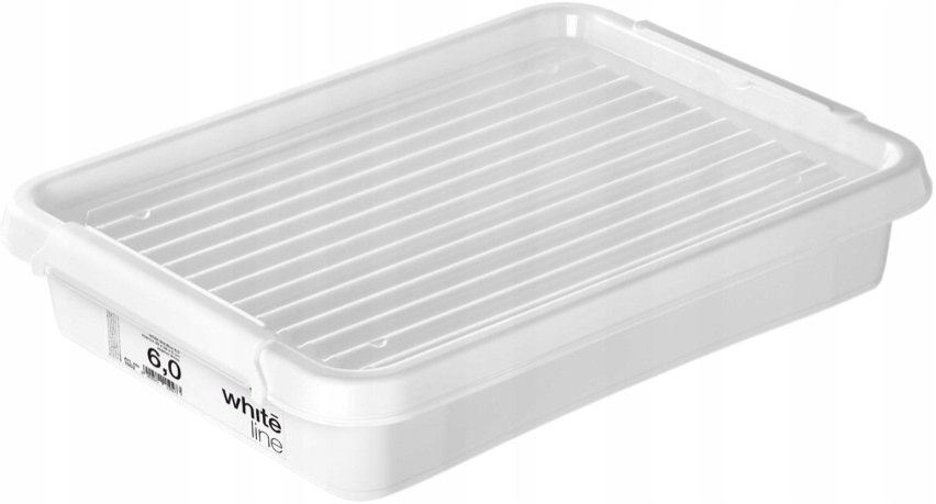 

Pojemnik Pudełko Z Pokrywą 6 L whiteline