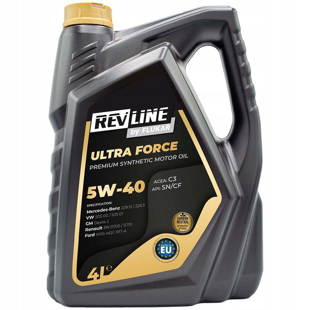 Olej silnikowy Revline Ultra Force C3 5W/40 4L