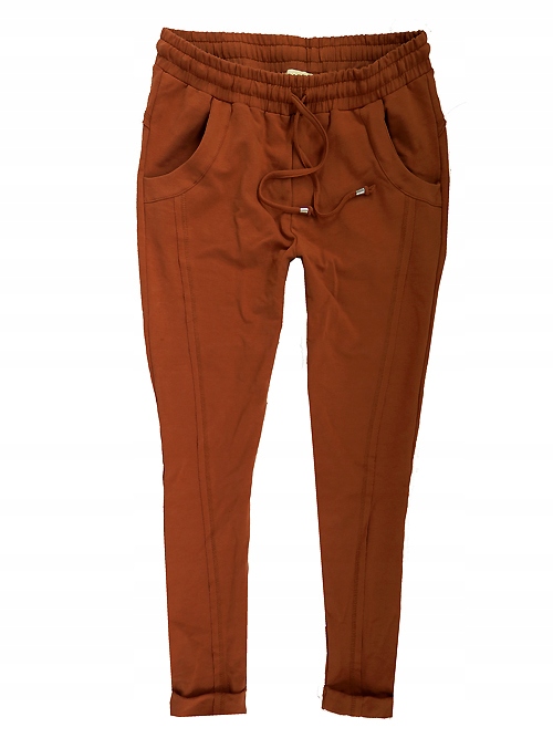 SPODNIE DRESOWE CASUAL M L VIP NAVY ORYG CIOCCO Kolor wielokolorowy